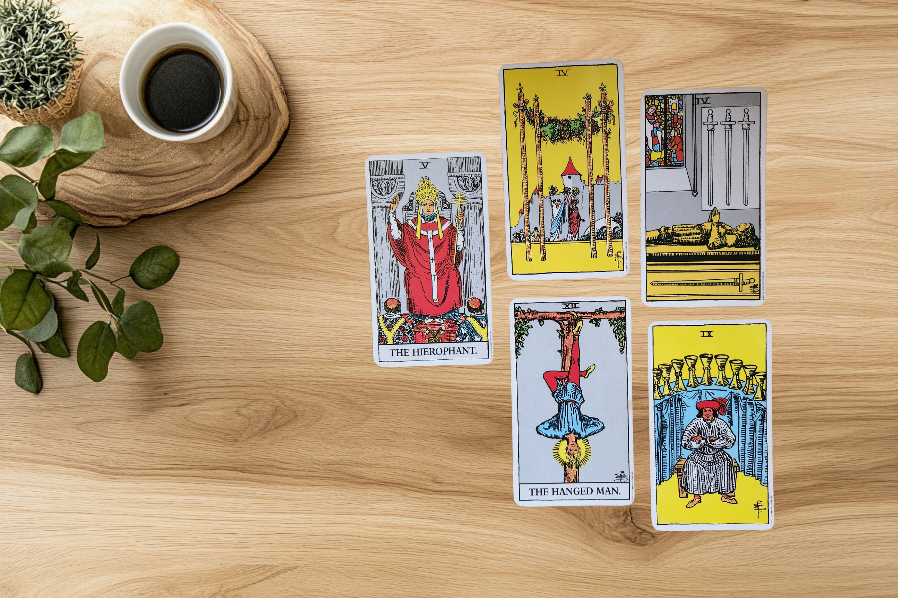 End of week tarot forecast showing a return to personal power through choice, rest, and emotional resolution